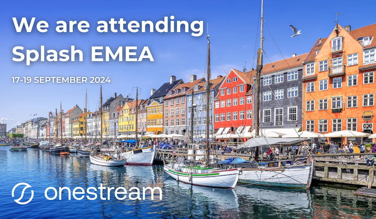 We look forward to seeing you at OneStream’s Splash 2024!